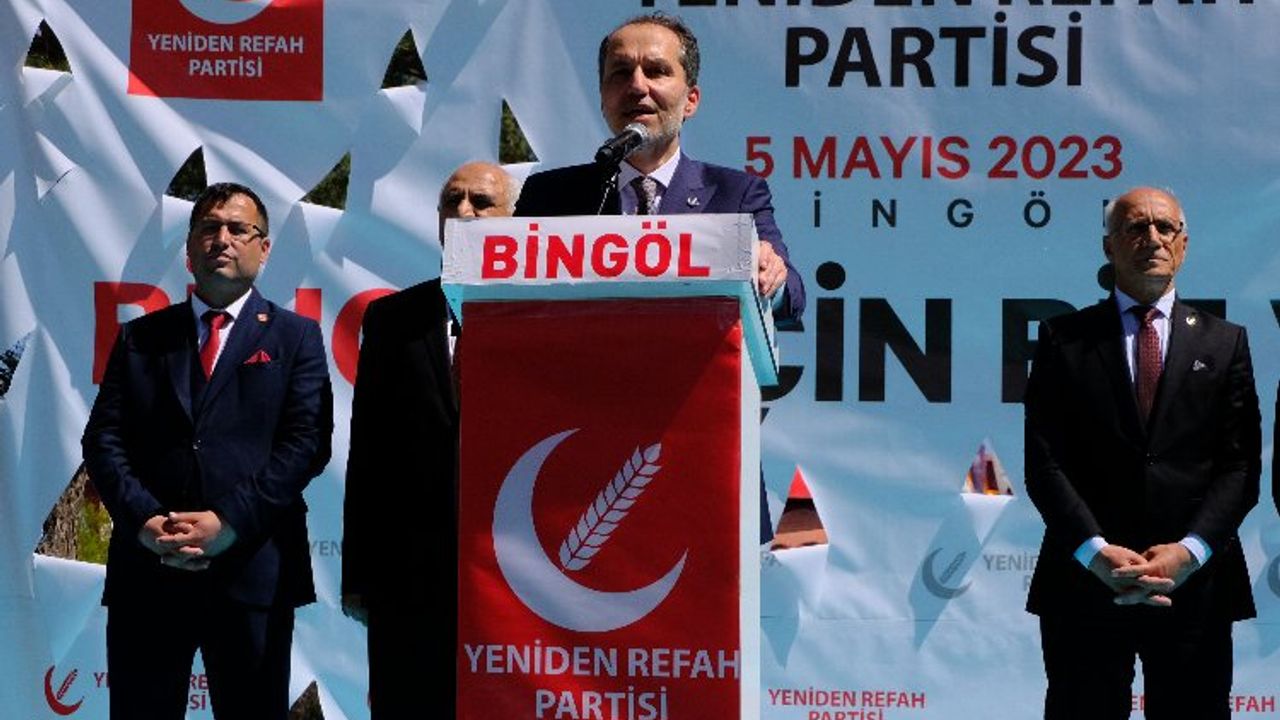Fatih Erbakan Bingöl’den Millet İttifakı’na yüklendi