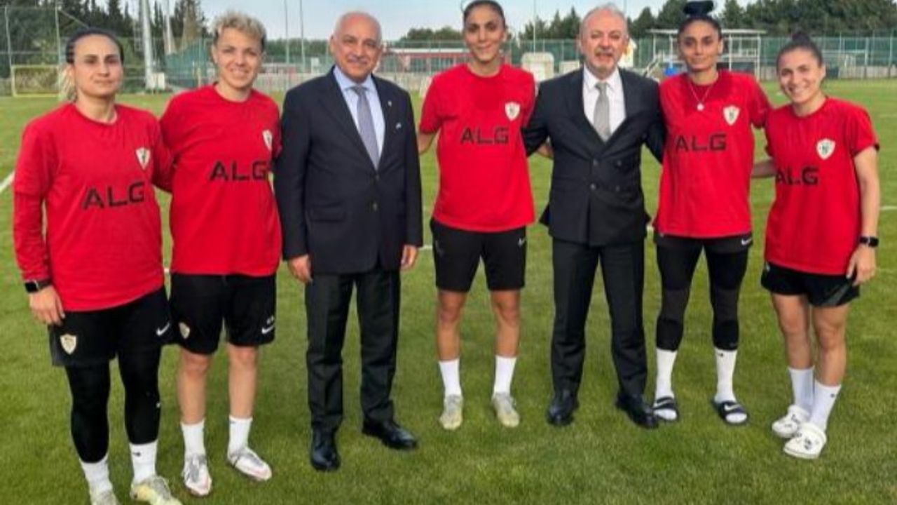 TFF Başkanı Mehmet Büyükekşi'den ALG Spor'a ziyaret