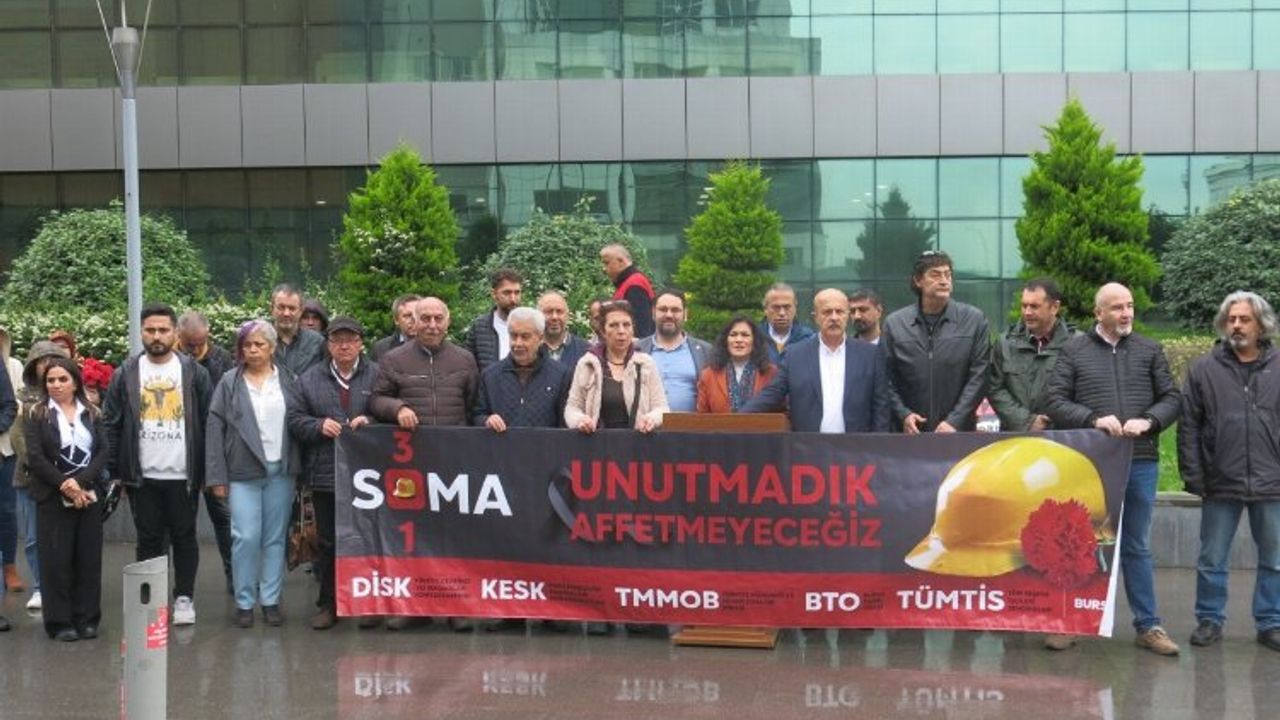 TMMOB Bursa İKK Soma faciasını unutmadı
