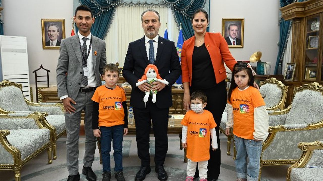 Bursa'da Başkan Aktaş'ın özel konukları