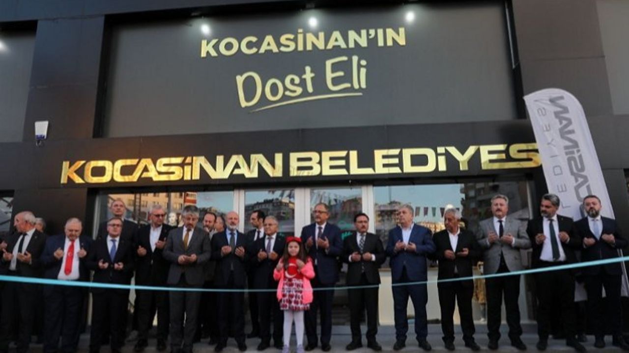 Kayseri Kocasinan'da Dost Eli Mağaza açıldı