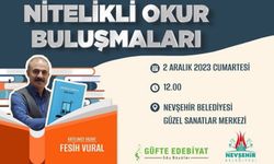 Nevşehir Belediyesi'nden 'Nitelikli Okur Buluşmaları'