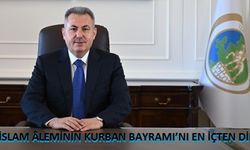 İzmir valisi Dr. Süleyman Elban'ın Kurban Bayramı Mesajı