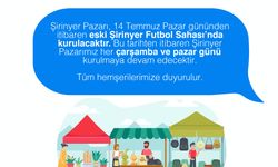 Şirinyer Pazar Yeri yeni yerinde 14 Temmuz’da açılıyor