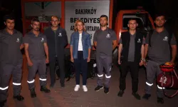 İzmir'de yangın bölgesine BAKUT Desteği..