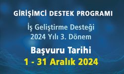 İş Geliştirme Desteği 2024 Yılı 3. Dönem Başvuru Tarihleri Belli Oldu