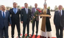 TBMM Başkanı Kurtulmuş Kırgızistan'da