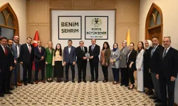 Ak Parti Genel Başkan Yardımcısı Yayman Başkan Altay’ı ziyaret etti