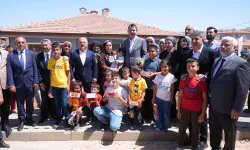Bakan Kurum'a Adıyaman Zey Köyü'nden teşekkür