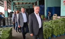 Manisa'da Turgutlu Sebze ve Meyve Hali açıldı