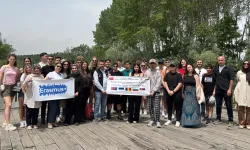 Uluslar arası öğrenciler Sakarya’nın doğasında unutulmaz bir gün yaşadı