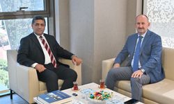 Kaymakam Kantay’dan Genel Sekreter Deste’ye Veda Ziyareti
