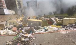 Örnekköy’de kablo ve hurda yangınına hızlı müdahale