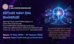“Eğitimde Yapay Zekâ Seminerleri” İzmir’de Başlıyor