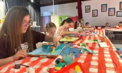 Bursa İnegöl'de sömestir tatili sanatla renklendi