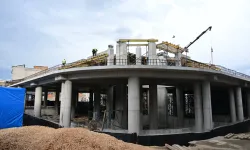 Bursa Yavuzselim Kapalı Pazar Alanı'nda çalışmalar sürüyor