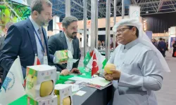 Bursa'nın Gürsu armudu Cidde Turizm Fuarı'nda tanıtıldı