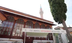 Denizli'de cami avlularına nefes aldıran hizmet