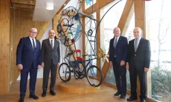 Avrupa Bisiklet Birliği Başkanı Casa'dan Başkan Altay'a ziyaret