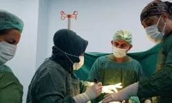 Batman'da alt çene kırığına ilk açık cerrahi müdahale