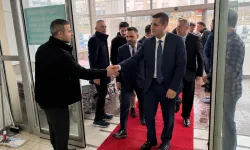 Batman Kozluk'ta bayramda sağlık çalışanlarına ve hastalara ziyaret