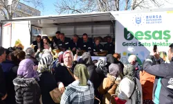 BESAŞ pideleri Yenişehirlilere dağıtıldı