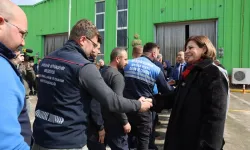 Eskişehir'de Başkan Ünlüce personelle bayramlaştı