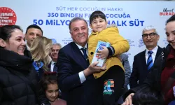 İstanbul'un çocuklarına 50 milyon litre süt ulaştırıldı