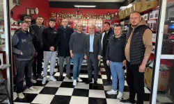 İYİ Partili Akalın'dan araç aksesuarı sektörüne ziyaret