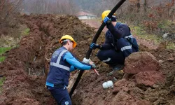 Sakarya Kamışlı'da 5 bin metrelik içme suyu hattı yenileniyor