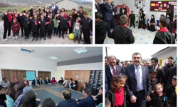Bakan Tekin, Van'da ilkokul öğrencileriyle buluştu