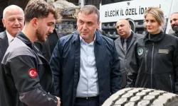 Bilecik'te Vali Sözer ulaşım yatırımlarını yerinde inceledi