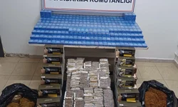 Bursa İnegöl'de binlerce kaçak tütün operasyonu