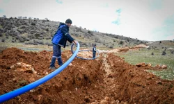 Malatya Arapgir'de yeni içme suyu hattı devrede