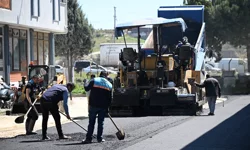 Manisa Ayakkabıcılar Sitesi'nde 2 bin tonluk serim