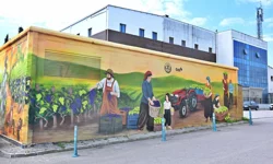 Manisa'nın sokakları sanatla renkleniyor