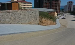 Ordu'da Fatsa Dolunay'a modern kaldırım