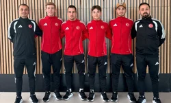 Uluslararası Milli bisikletçiler yarış öncesi Konya'da buluştu