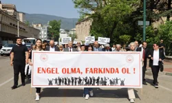 Bursa engelsiz geleceğe yürüdü