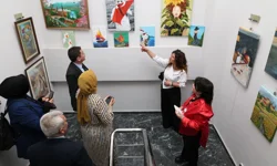 Bursa Osmangazi'de bir yıllık emek sergiye taşındı
