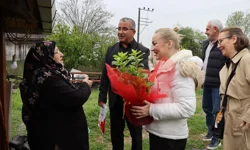 İzmit'ten kırsaldaki annelere özel sürpriz