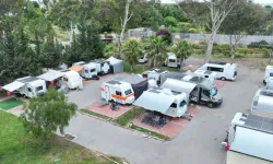 Karavan tutkunlarının bayram rotası Antalya oldu