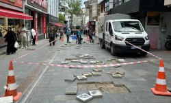 Kocaeli Gebze'de Eskiçarşı'da parke yenileme
