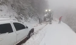 Kocaeli'de kar altında kamp keyfi tatsız bitecekti!