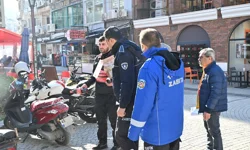 Manisa'da Sevgi Yollarında kameralı denetim