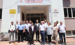 Akkuyu NGS Rus heyetinden Mersin Büyükşehir İtfaiyesi'ne ziyaret
