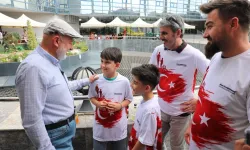 Kayseri Kocasinan'da baba ile çocuk satran çta buluştu