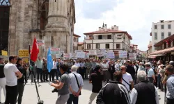 Konya'da MİLKO'dan Gazze için çağrı