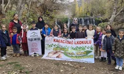 Minik yüreklerden Yeşil Vatana büyük katkı