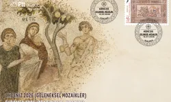 PTT'den 'Geleneksel Mozaikler' temalı anma pulu